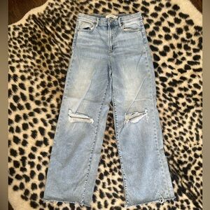 Hidden Wide Leg Stretch Jeans